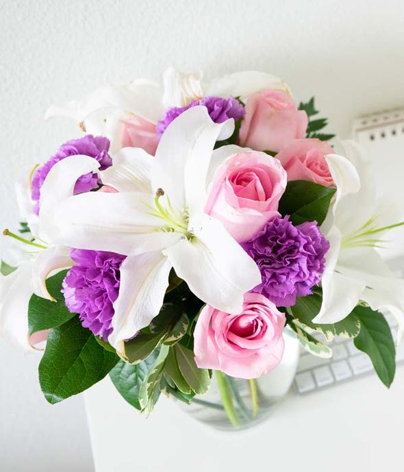 Perfect in pastel bouquet